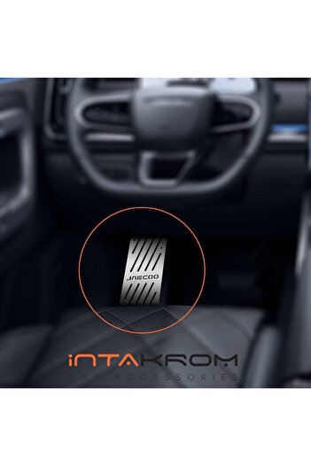 İntachrom Jaecoo 7 Krom Ayak Dinlendirme Pedalı- 2024 ve Üzeri