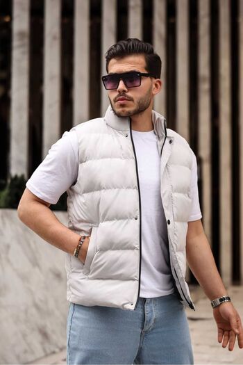 BYzıt WATER AND WIND PROOF FASTING AND ZIPPERED INFLATABLE VEST