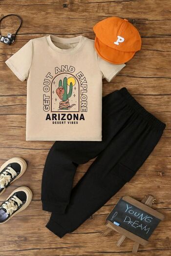 uyguntarz Arizona Bottom – Top-Trainingsanzug-Set für Kinder