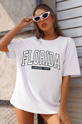 uyguntarz Tricou unisex cu imprimeu Florida