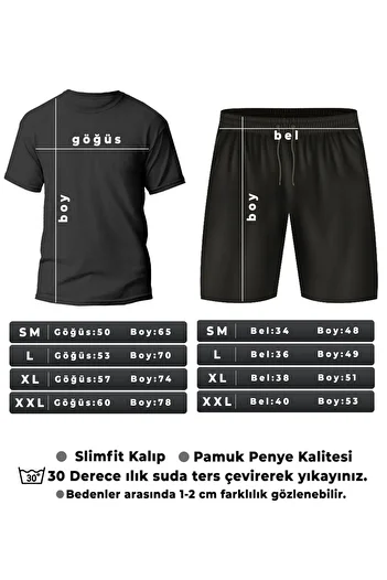 trendypassion Σετ φόρμας T-shirt Titan Shorts