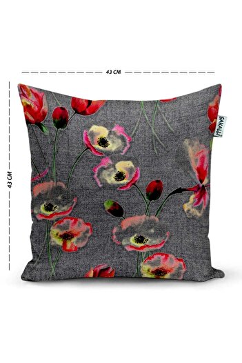 Sakallı 3D Printed Decorative Throw Pillow Cover