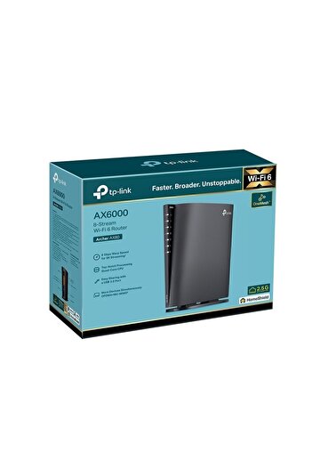 TP-LINK Archer AX80, AX6000 2.5g Portlu 8-Akışlı Wi-Fi 6 Router