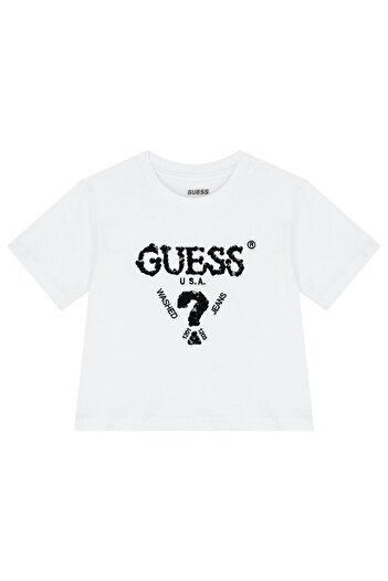 Guess Μίνι μπλουζάκι BOXY SS