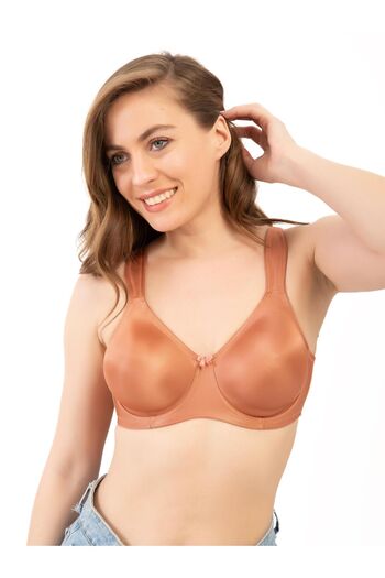 MOONLİGHT 2119 Model Cinnamon Color Recovery Bra - Underwire