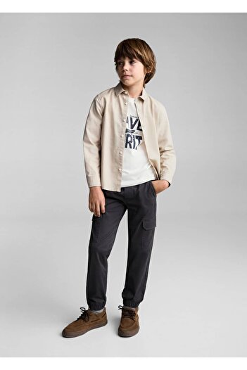 MANGO Kids Bavlněná košile Regular Fit