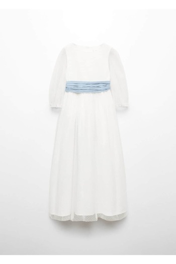 MANGO Kids Φόρεμα με φιόγκο Plumeti