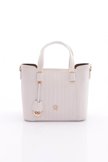 DGN Women's White Shoulder and Shoulder Bag - Column 8183555