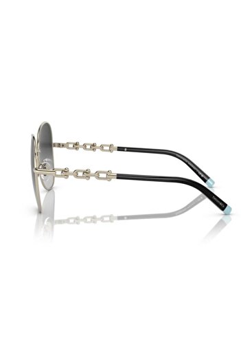 Tiffany Woman Pilot Sunglasses- Tf 3086 - Lense Size:57mm - Pale Gold