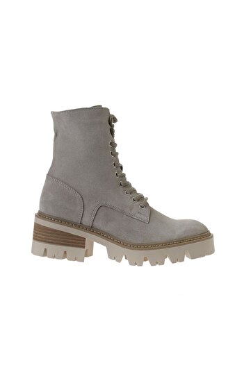 Bueno Shoes 01wv3302 Μοντέλο Γυναικείες μπότες με τακούνι σε μπεζ σουέντ