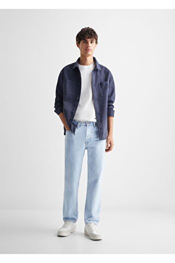 Mango Teen Metallic Jeans for Kids