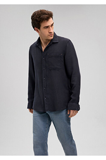 Mavi Синя сорочка Regular Fit / Нормальний крій 0210949-82318