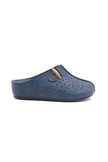 Kids Club Shoes Aryan 09-269 Рекомендовані ортопедичні жіночі капці LACİVERT
