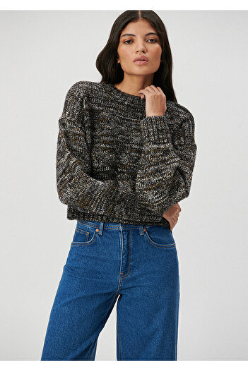 Mavi Gray Sweater Crop / Short Cut1710368-70123