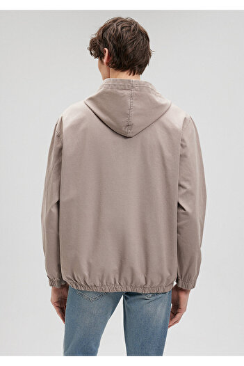 Mavi Kahverengi Gömlek Oversize / Geniş Kesim 0211024-70353