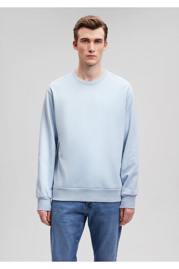 Mavi Bisiklet Yaka Mavi Basic Sweatshirt 0S10108-70803
