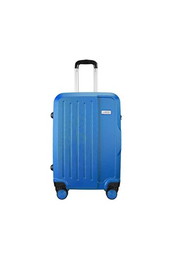 Wexta WX-210 Mavi Büyük&Orta 2'Li Set Valiz