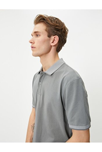 Koton Ανδρικό μπλουζάκι Polo Neck