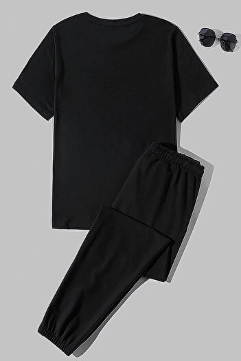uyguntarz Σετ φόρμας 2 τεμαχίων Unisex California printed