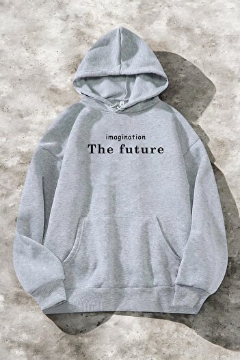 uyguntarz Світшот Oversize з принтом Future