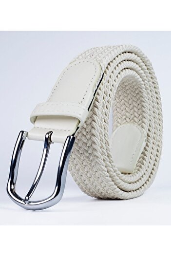 Deribond Men's Belt with Braided Elastic Stretch Feature