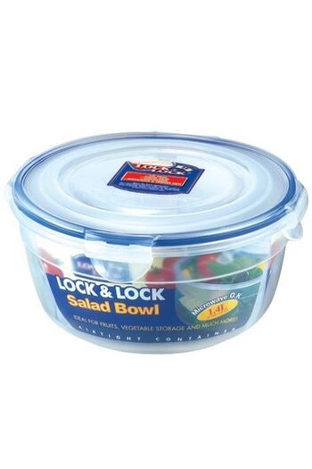 Lock & Lock Durable Plastic Food Container, 1.4 ml Capacity