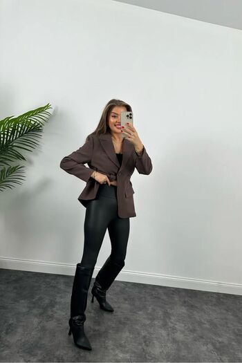 Lady Pixie Premium Γυναικείο Μπουφάν - Ζώνη Μοντέλο