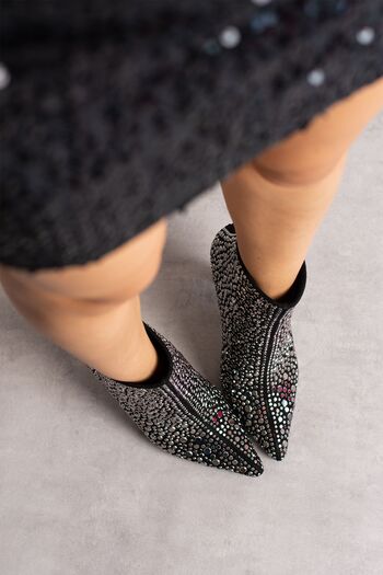 ZENNESHOES Γυναικείες μπότες με λεπτό τακούνι Diana - Άνετο και κομψό σχέδιο