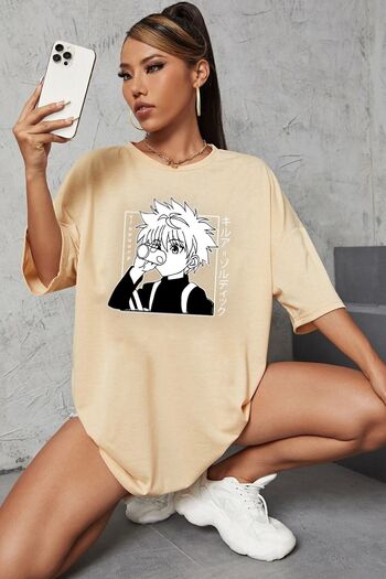 uyguntarz Μπλουζάκι Unisex Killua Zoldyck Printed