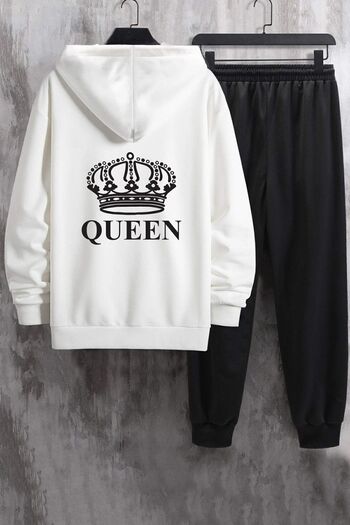 uyguntarz Σετ φόρμας Unisex Quenn Printed
