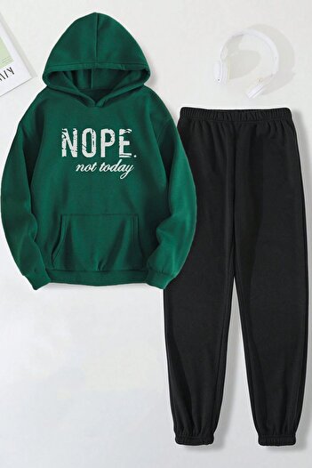 uyguntarz Σετ φόρμας Unisex Nope Printed