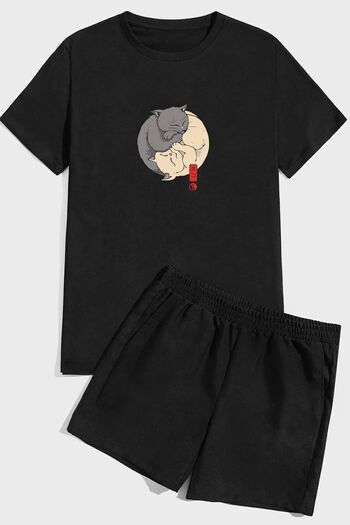 uyguntarz Σετ σορτς Shinobi Print