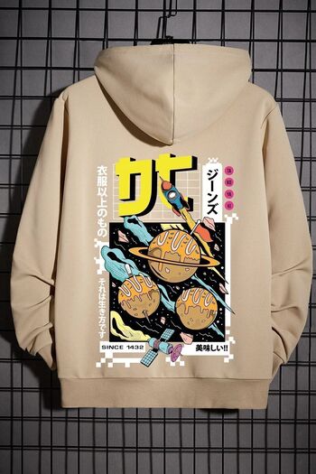 uyguntarz Unisex φούτερ με στάμπα Tokoyaki
