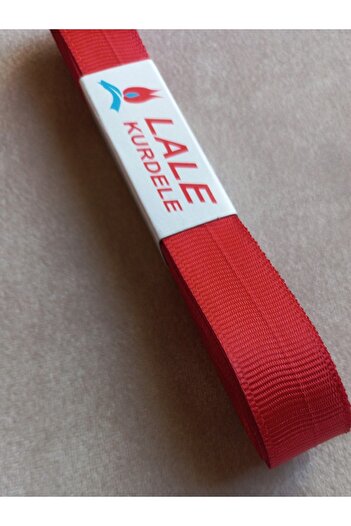 yörük tuhafiye 2 cm 10 Meters Red Grosgrain Ribbon - One Ball
