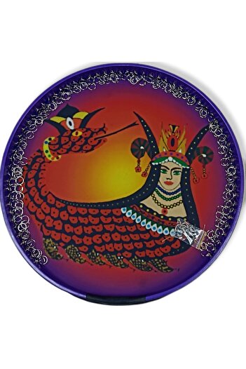 BARAN MÜZİK Original Quality Erbane Def with Shahmaran Pattern (Comes with the Case)