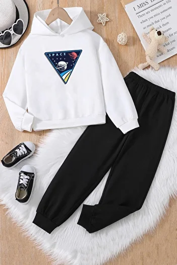 uyguntarz Kids Space Tracksuit Set