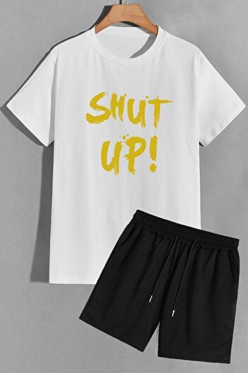 trendypassion Σετ αθλητικής φόρμας Shut Up Shorts