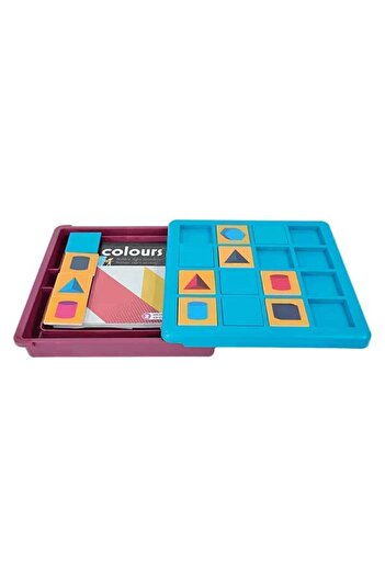 Zetzeka Colours (RENKLERLE SUDOKU) Zeka ve Akıl Oyunu 4 Yaş 1 Oyuncu