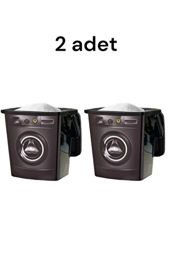 FERAH PLASTİK 12 Litre Dekoratif Deterjanlık Deterjan Kutusu saklama Kabı