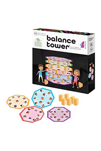 Zetzeka Balance Tower Zeka ve Akıl Oyunu 7+ Yaş 2 Oyuncu