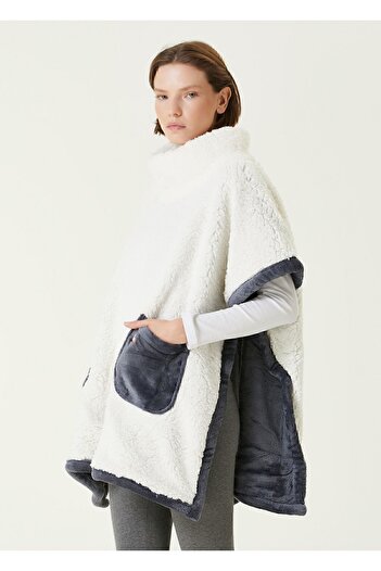 İrya Es Parla Sierra Poncho Anthracite Oversize