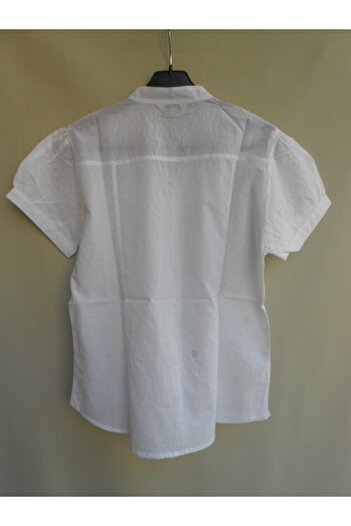 Classics Authentic Cotton White Embroidered Shirt Made in India