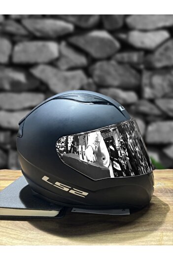 LS2 RAPID MAT SİYAH KASK - GRİ VİZÖR