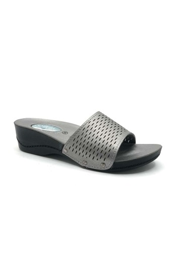 Kids Club Shoes Aryan 68-791 Gel Heel Spur Special Dr.Tavsiyeli Ορθοπεδικές Γυναικείες Παντόφλες ΓΚΡΙ