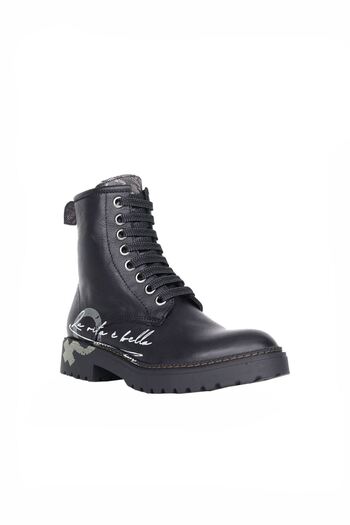 Bueno Shoes Γυναικείες Μαύρες Flat Μπότες - B60c03 Μοντέλο 01wr4201