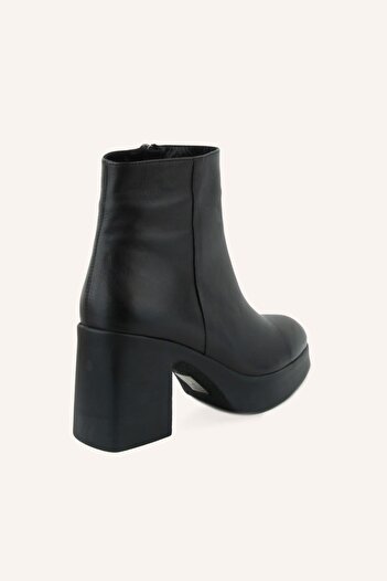 MARCATELLI Siyah Loop Platform Topuklu Bot