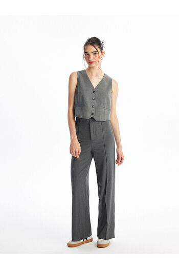 LC Waikiki LCW Women's Slim Fit Straight Trousers