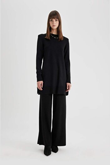 DeFacto Women's Trousers V0088Az/Bk53 Black