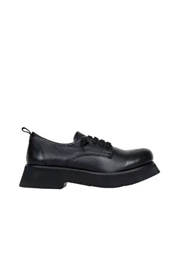 Bueno Shoes Women's Classic Black Leather Shoes - 01wr8804