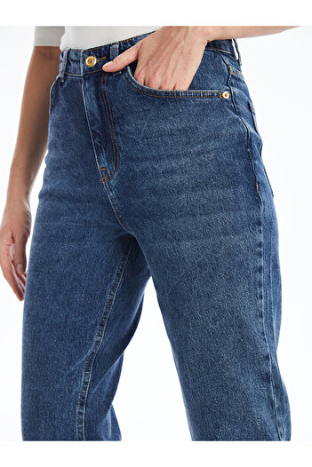 LC Waikiki Lcwk Mom Fit Kadın Jean Pantolon
